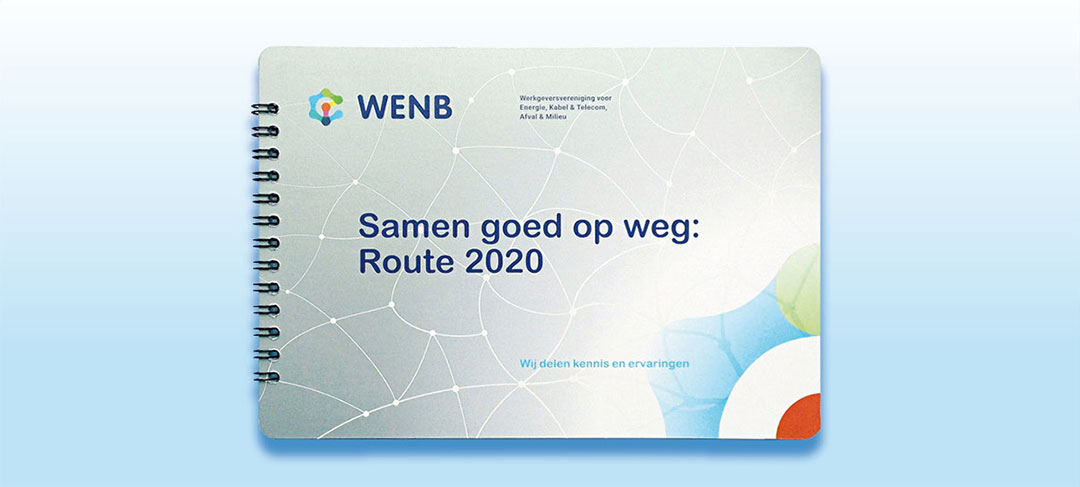 HSTotaal ontwerpt onderscheidende corporate brochure voor WENB