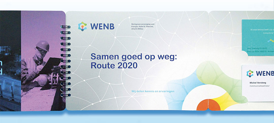 HSTotaal ontwerpt onderscheidende corporate brochure voor WENB